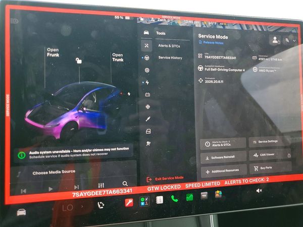 2026 TESLA MODEL Y — ODOM