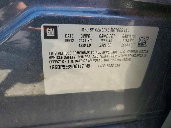 2013 CADILLAC CTS