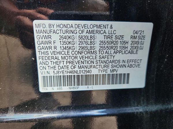2022 ACURA MDX TECH