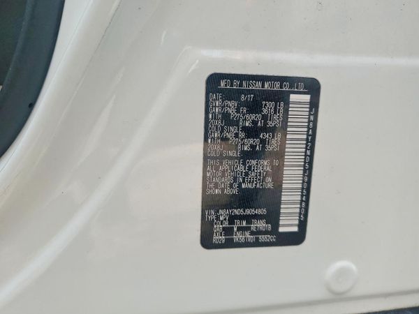 2018 NISSAN ARMADA