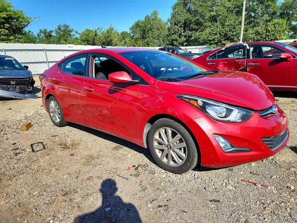 2015 HYUNDAI ELANTRA GLS(Middle) — Passenger 3/4