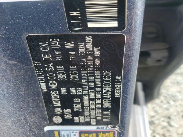 2017 KIA FORTE
