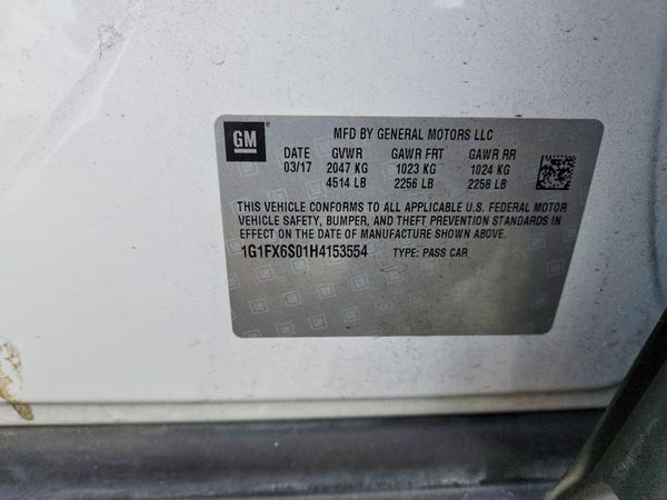 2017 CHEVROLET BOLT EV Premier
