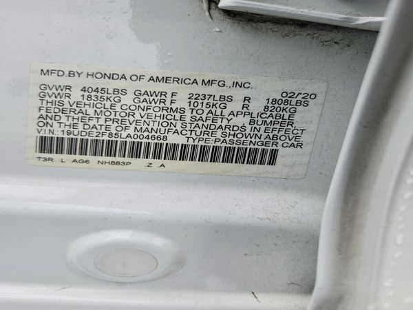 2020 ACURA ILX