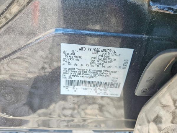 2017 FORD EDGE