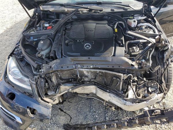 2013 MERCEDES-BENZ C-CLASS C300 — Engine bay