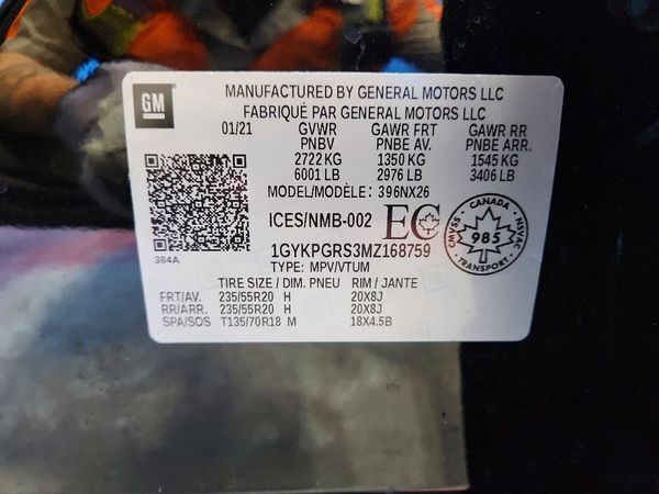 2021 CADILLAC XT6 Sport