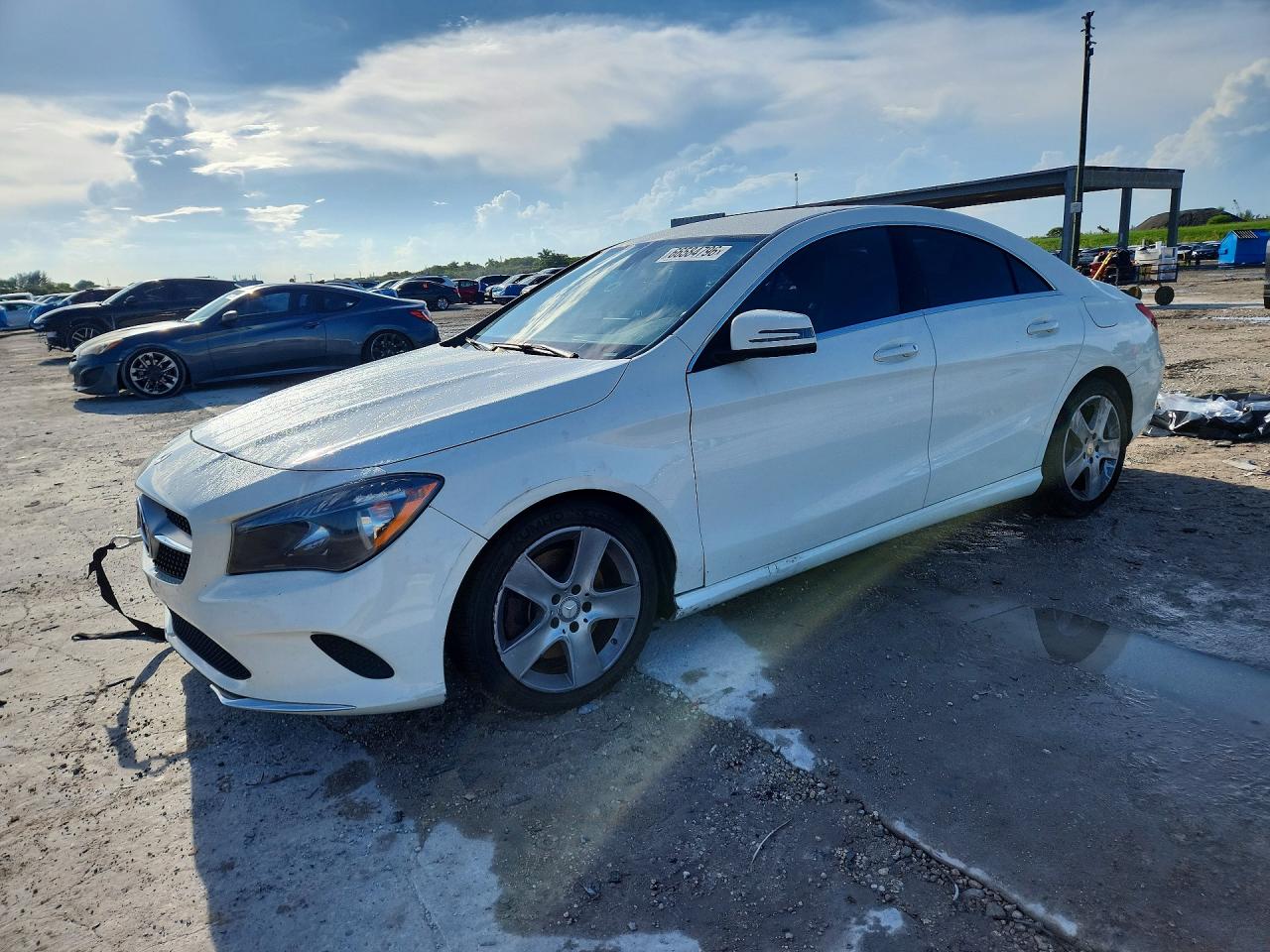 2017 MERCEDES-BENZ CLA-CLASS CLA250 — Front 3/4