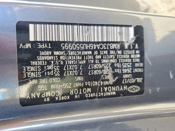 2017 HYUNDAI TUCSON
