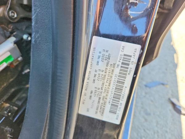 2015 MAZDA 6 Touring/GS — VINS