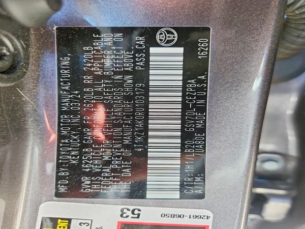 2024 TOYOTA CAMRY XSE
