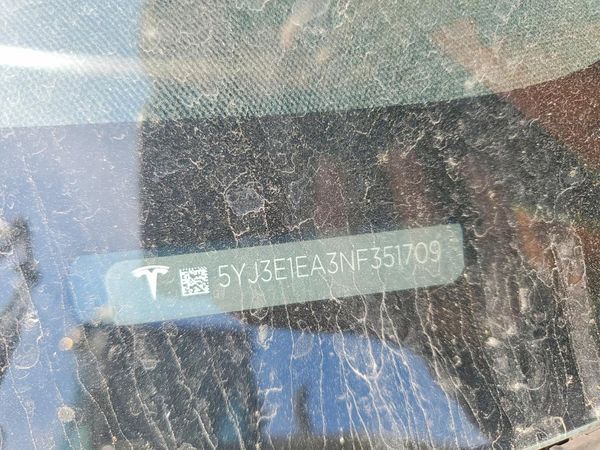 2022 TESLA MODEL 3 — VINP
