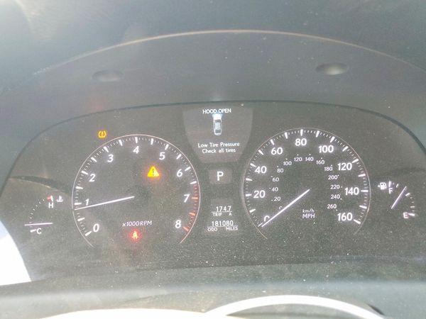 2012 LEXUS LS