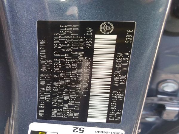 2026 TOYOTA CAMRY