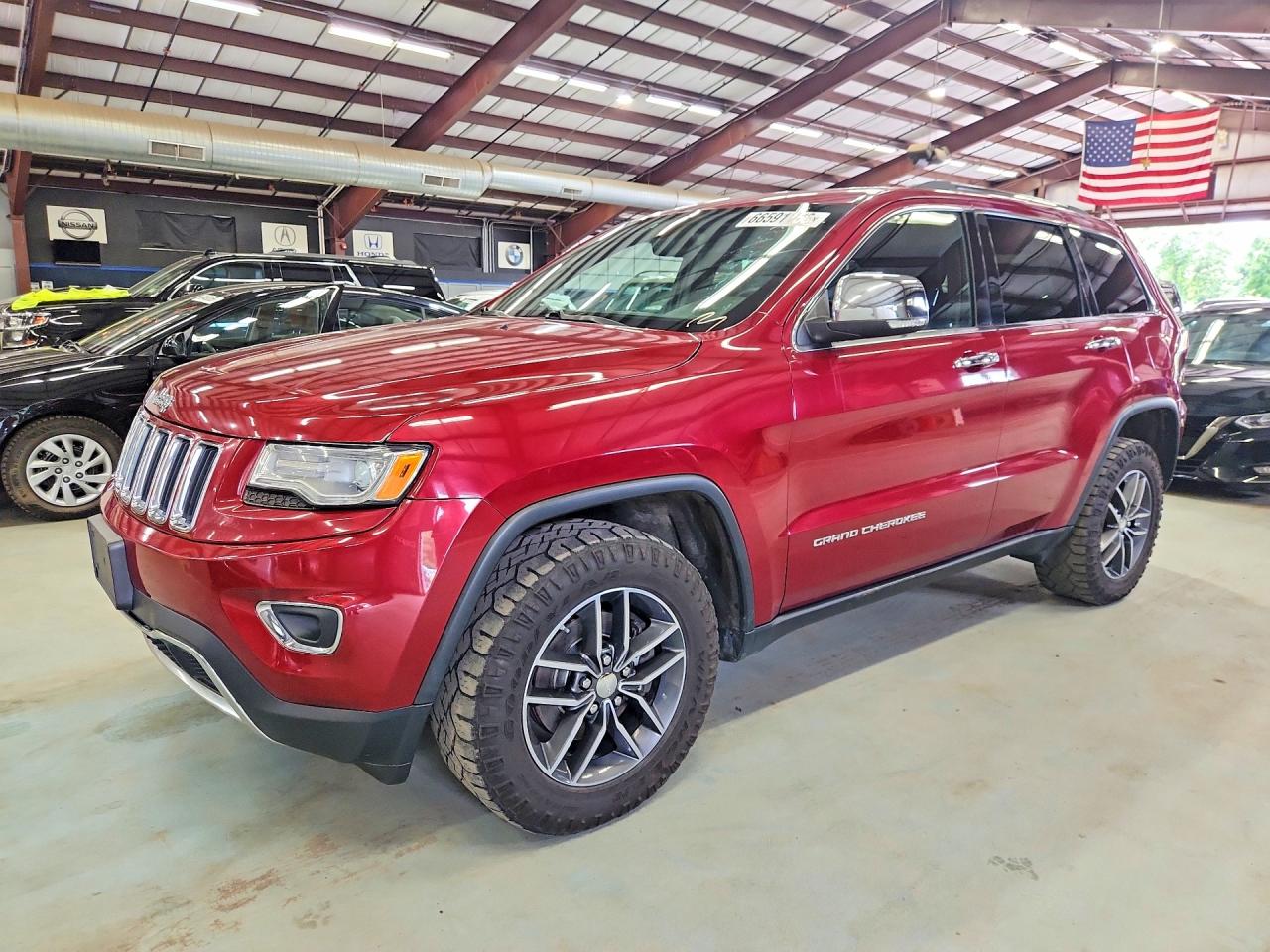 2015 JEEP GRAND CHEROKEE LIMITED 4X4 — Front 3/4