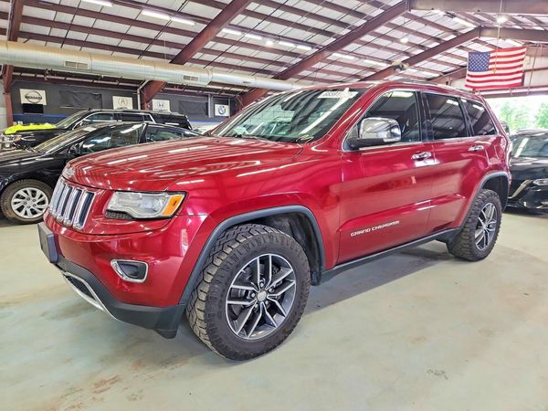 2015 JEEP GRAND CHEROKEE LIMITED 4X4 — Front 3/4