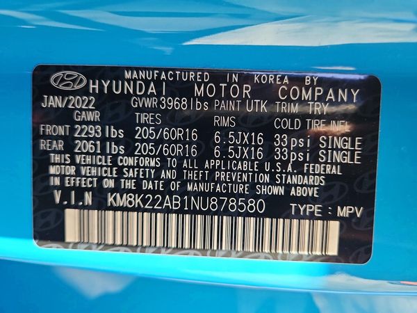 2022 HYUNDAI KONA