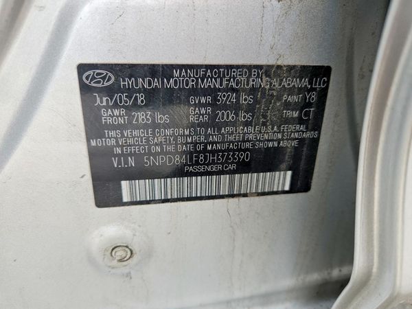 2018 HYUNDAI ELANTRA