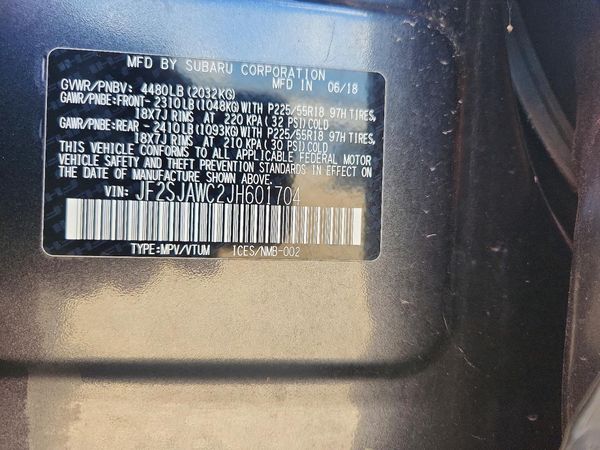 2018 SUBARU FORESTER Touring+ES+Navi(H/K)+AP