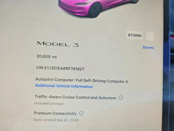 2024 TESLA MODEL 3