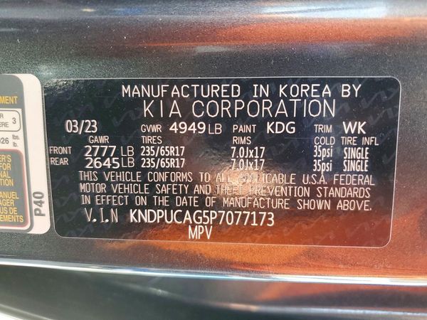 2023 KIA SPORTAGE LX
