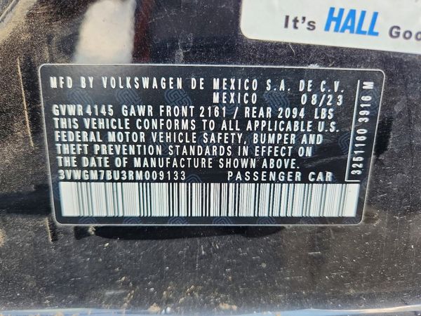 2024 VOLKSWAGEN JETTA