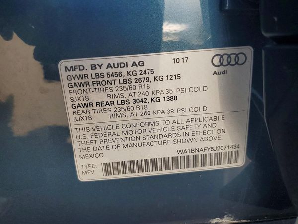 2018 AUDI Q5