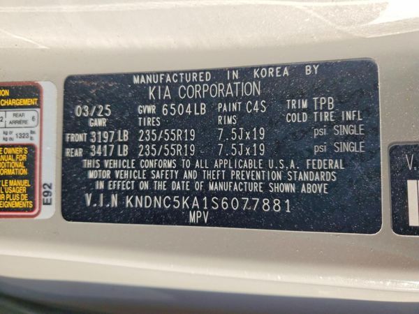 2025 KIA CARNIVAL