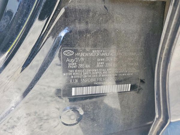 2020 HYUNDAI ELANTRA