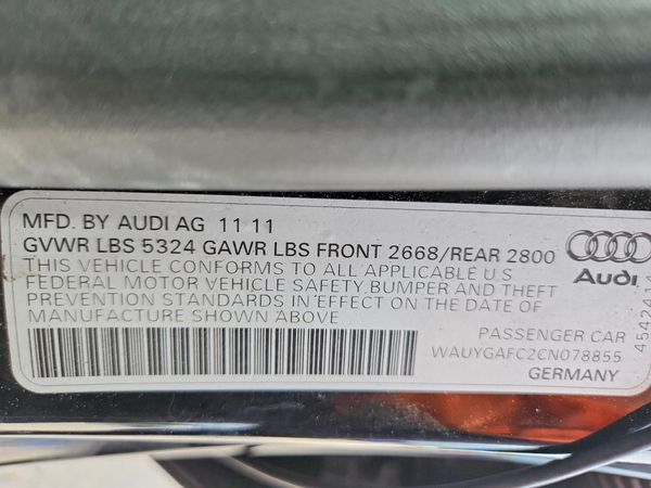 2012 AUDI A7