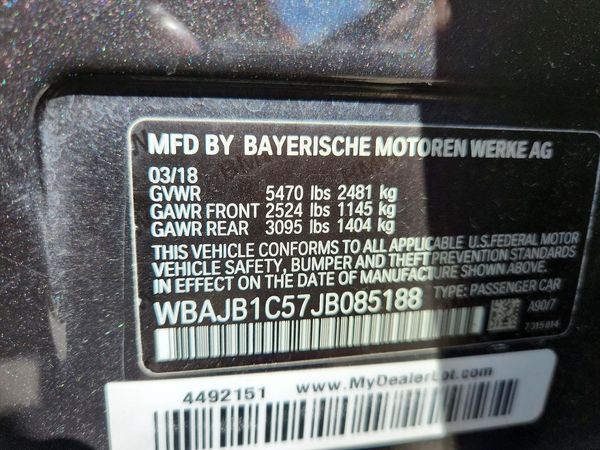 2018 BMW 530XE xDrive