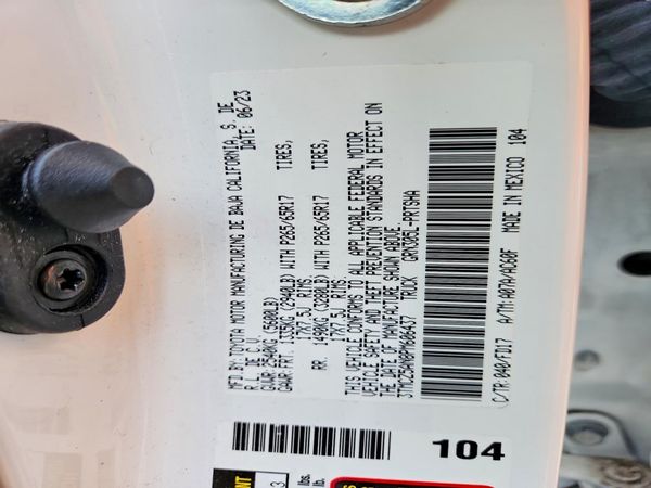 2023 TOYOTA TACOMA