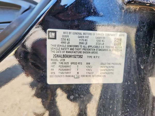 2017 CHEVROLET EQUINOX LS