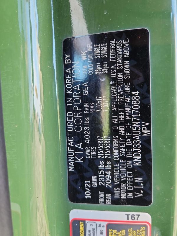 2022 KIA SOUL EX — VINS