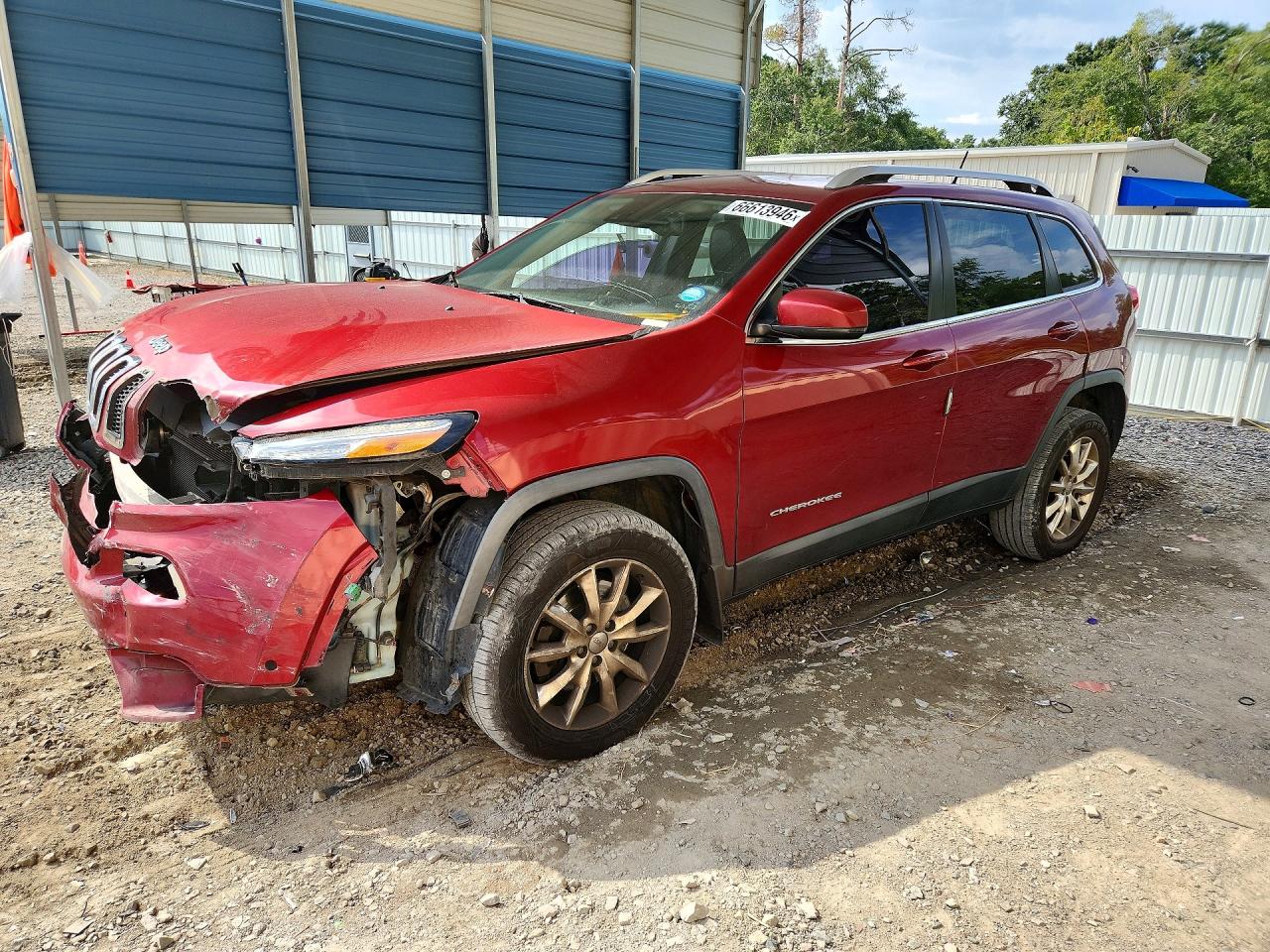 2014 JEEP CHEROKEE Limited — Front 3/4