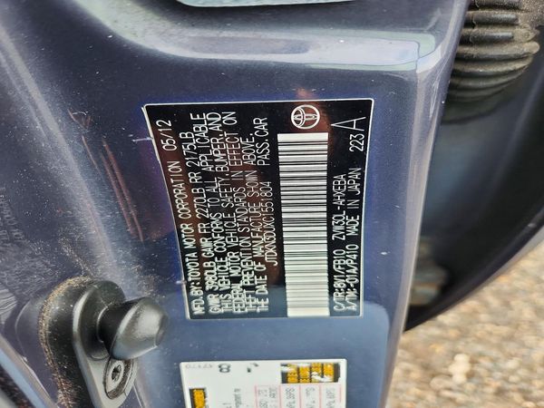 2012 TOYOTA PRIUS
