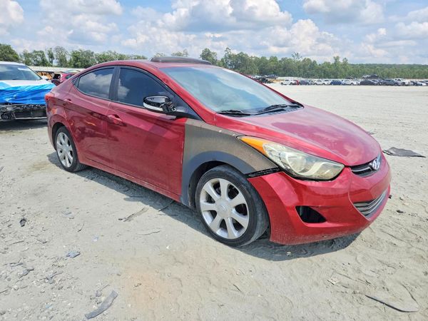 2012 HYUNDAI ELANTRA GLS(Middle grade) — Passenger 3/4