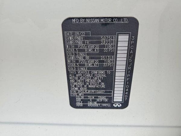 2023 INFINITI QX55 Luxe