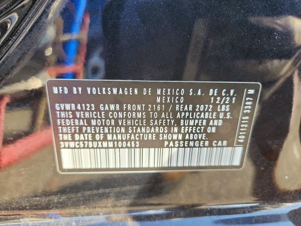 2021 VOLKSWAGEN JETTA