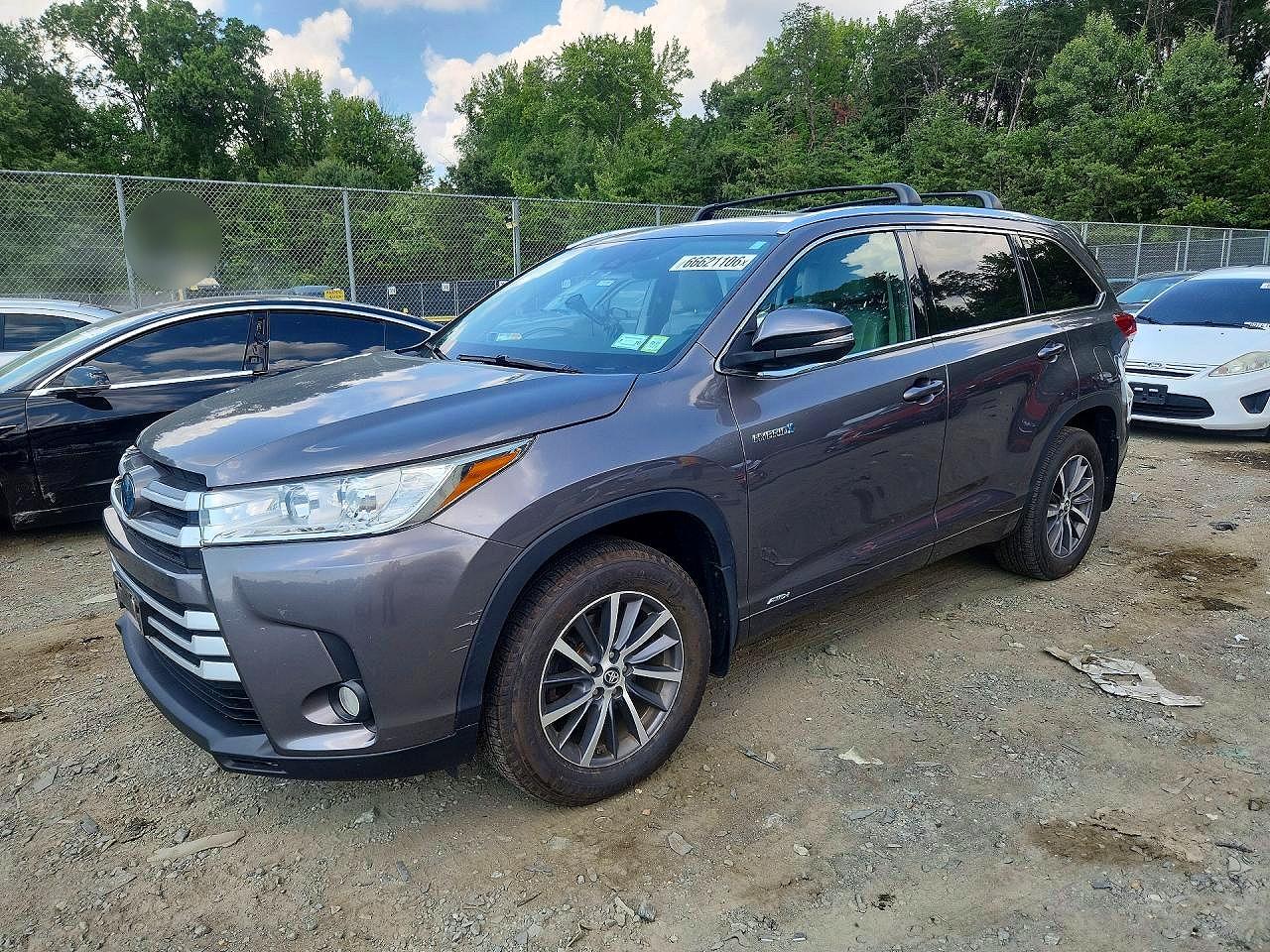 2018 TOYOTA HIGHLANDER XLE Hybrid