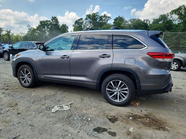 2018 TOYOTA HIGHLANDER XLE Hybrid