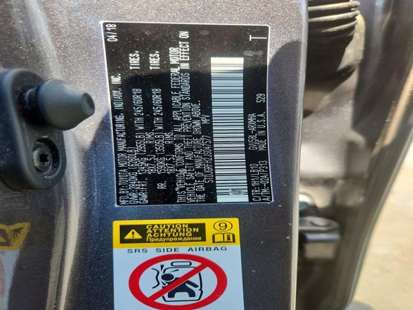2018 TOYOTA HIGHLANDER XLE Hybrid