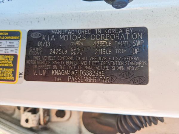 2013 KIA OPTIMA LX