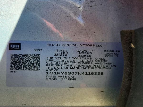 2022 CHEVROLET BOLT EUV