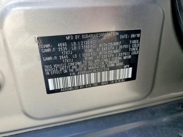 2019 SUBARU OUTBACK Premium+ES+M/R+NAVI