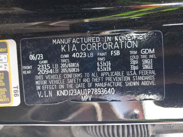 2023 KIA SOUL LX, S — VINS