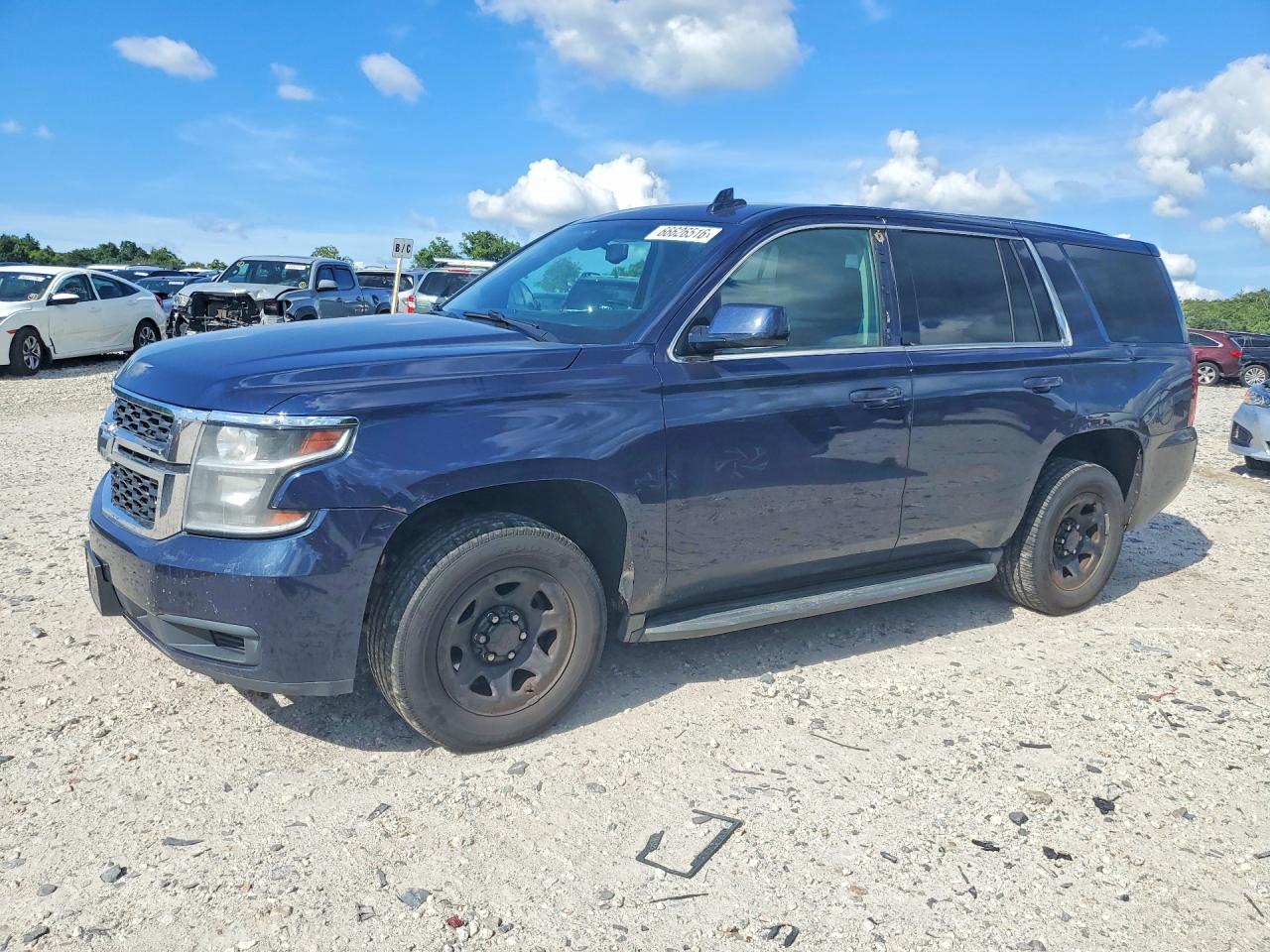 2017 CHEVROLET TAHOE Police Vehicle — Front 3/4