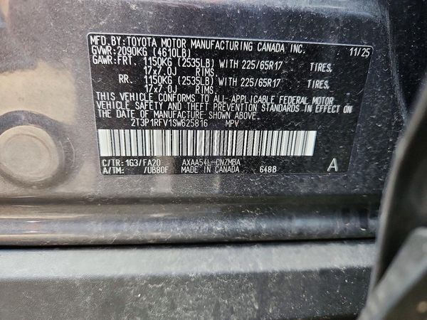 2025 TOYOTA RAV4