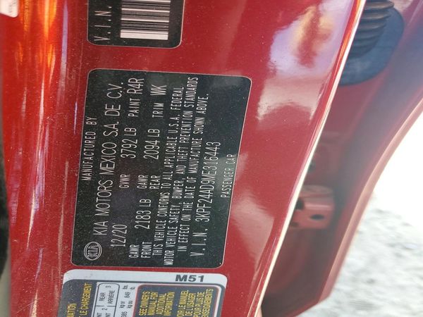 2021 KIA FORTE
