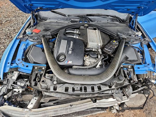 2018 BMW M4 — Engine bay